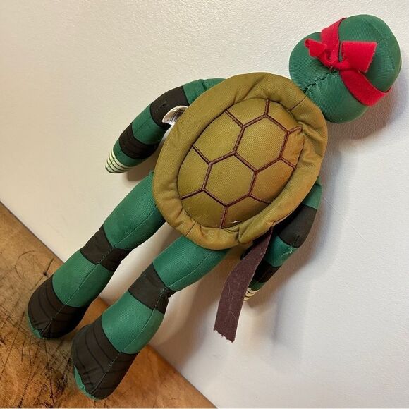Teenage Mutant Ninja Turtles Red Raphael 18" Plush Doll Stuffed Animal Toy - Picture 4 of 6